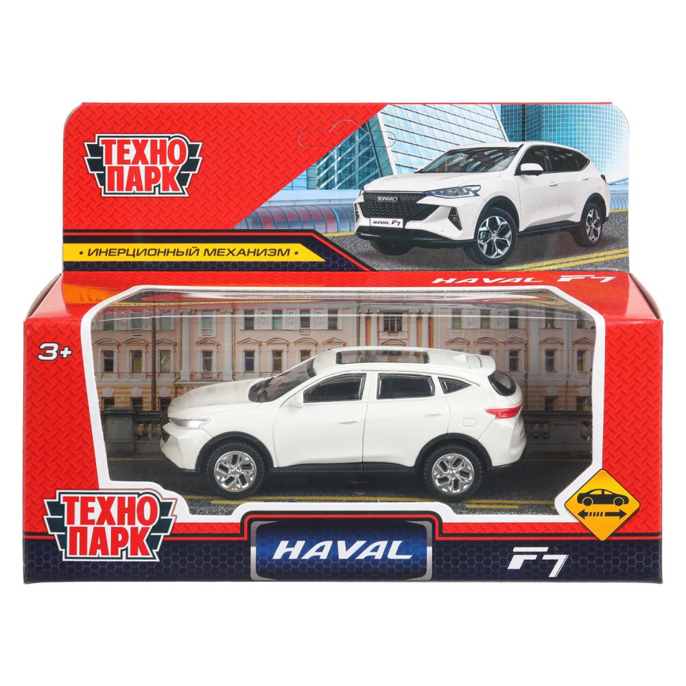 Машина металлическая Хаваль f7, 10,5 см, белый, Технопарк F7-11-WH