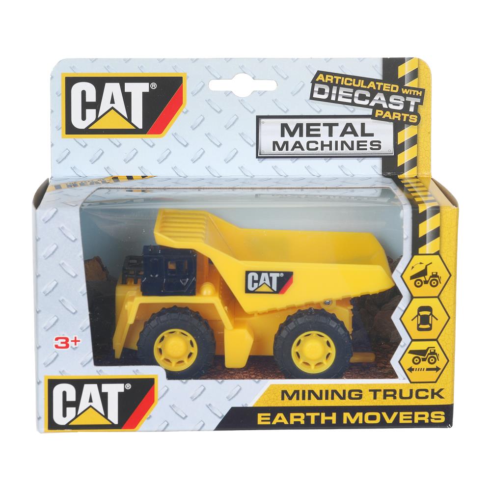 Машина металлическая Карьерный Самосвал Caterpillar, 12 см. инерция Технопарк SB-24-02-01-WOD