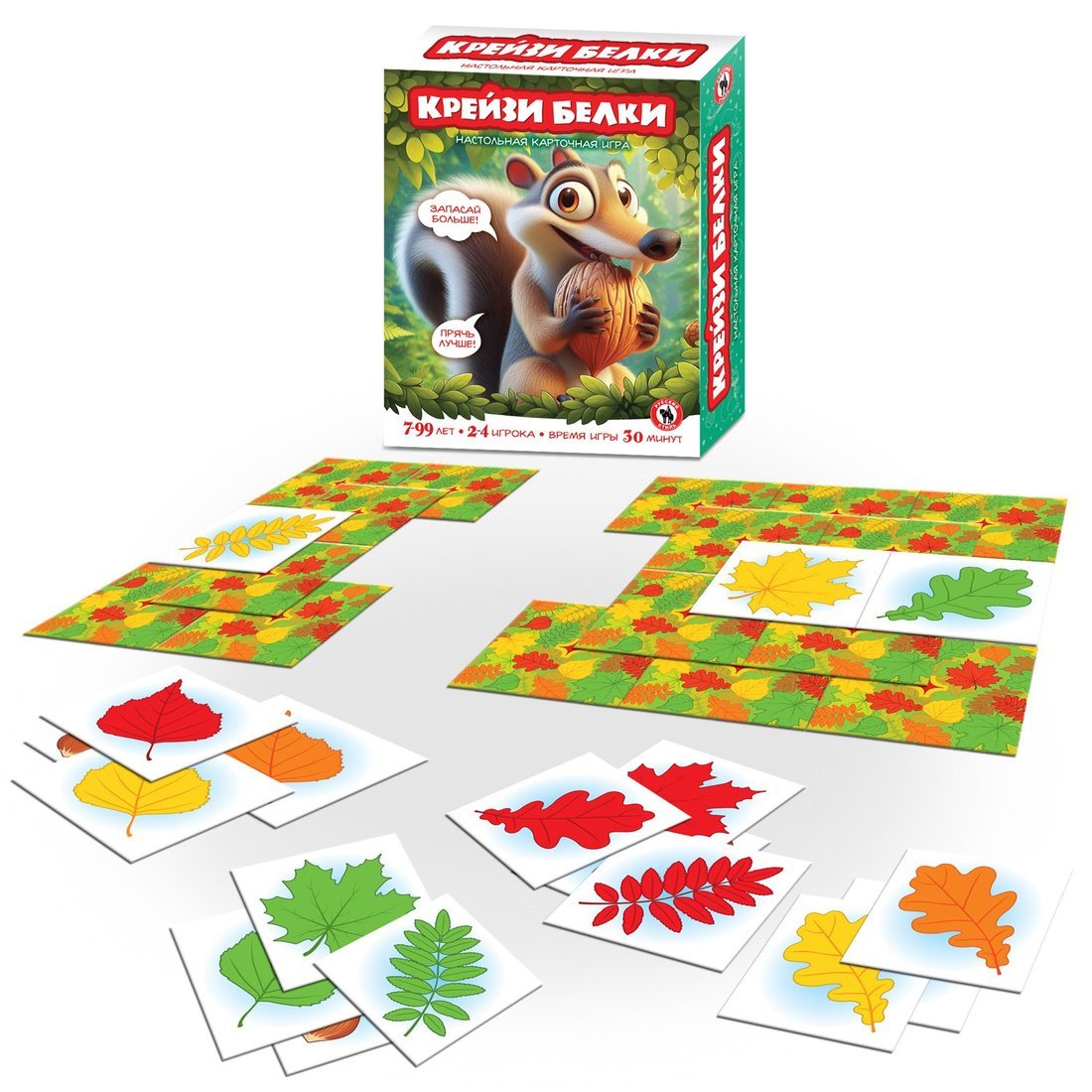 Настольная игра "Крейзи белки" Русский Стиль 04830