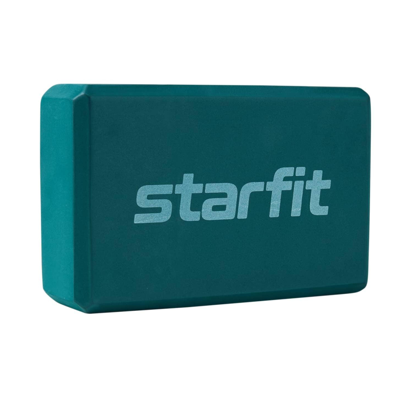 Блок для йоги STARFIT YB-200 EVA,8см,115гр,22,5х15см,изумрудный,ЦБ-00001691 1792092