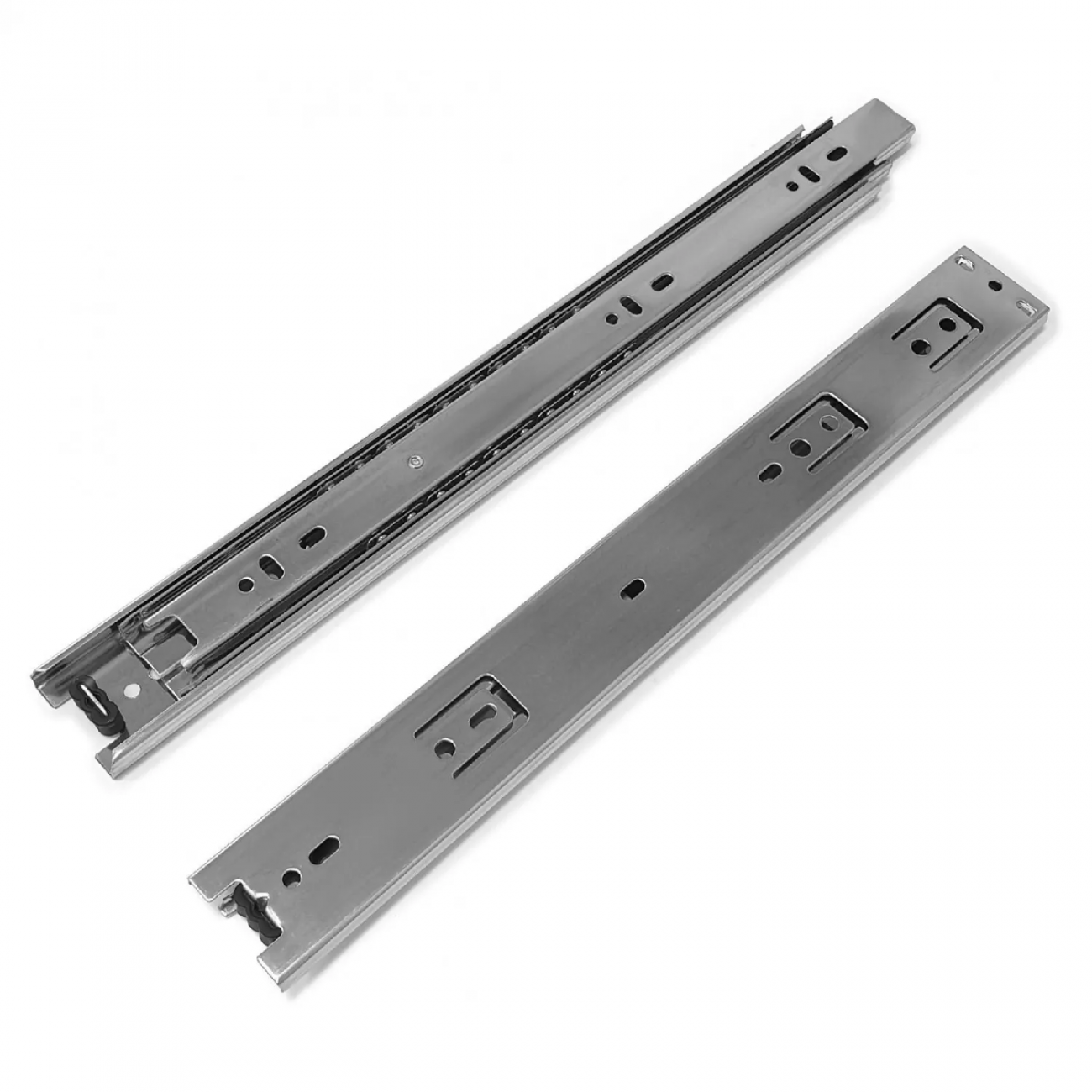 Направляющие УЗК_ StahlBuro шариковые 45-350 /14(15929) хром 2шт/уп 2425693 15 929