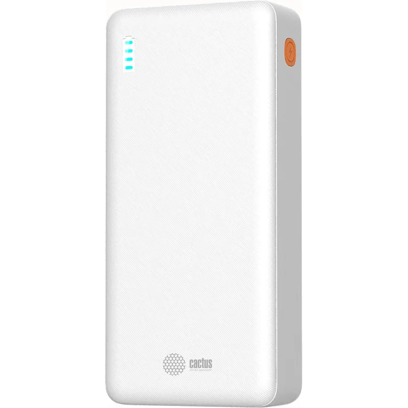 Внешний аккумулятор Cactus CS-PBFSEA-20000 20000mAh 4.5A USB-A/2xUSB-C бел 2205873
