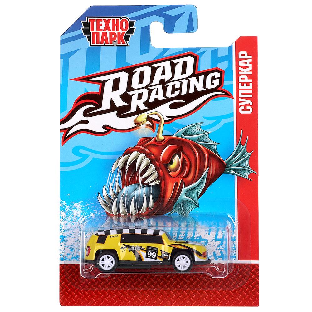 Машина металлическая Роад Рейсинг Суперкар хищная рыба, 7,5 см. (в асс) Технопарк RR-7-2293780-PRE-R
