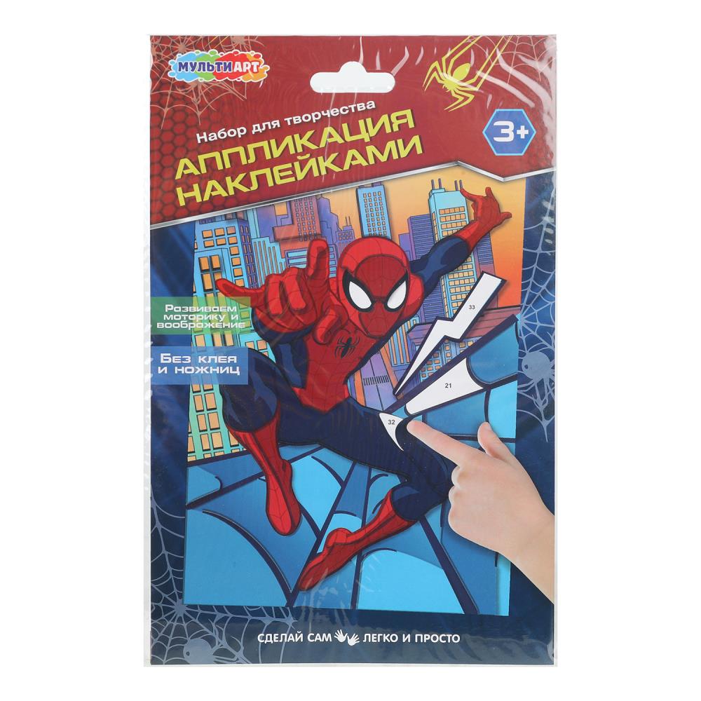 Аппликация наклейками "спайдер" MultiArt PICSTICK-129607