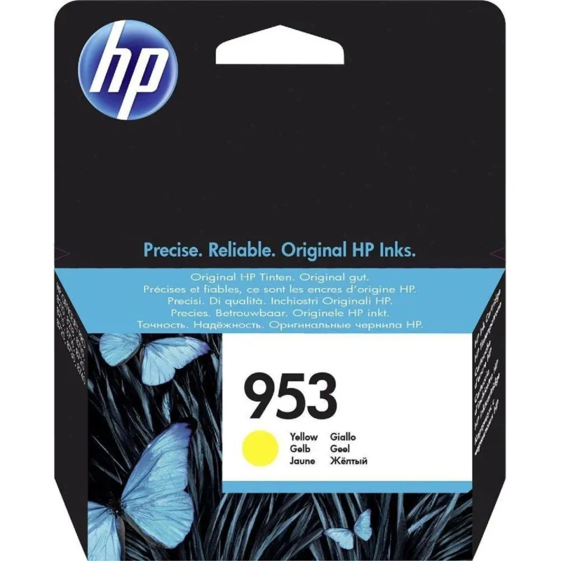 Картридж струйный HP 953 F6U14AE жел. для OJ Pro 8210/8720 622593
