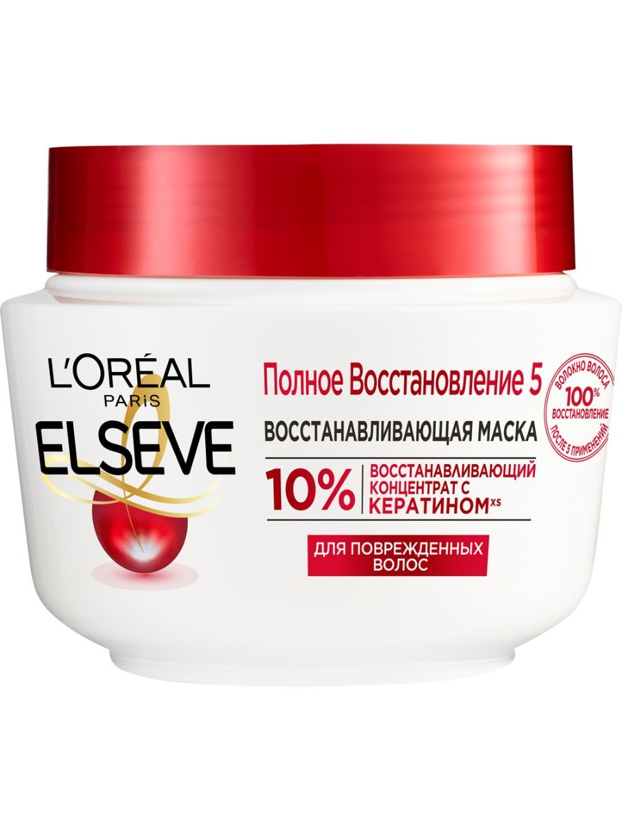 L`OREAL Elseve Маска для волос Полное восстановление 5, 300 мл 3600523924103