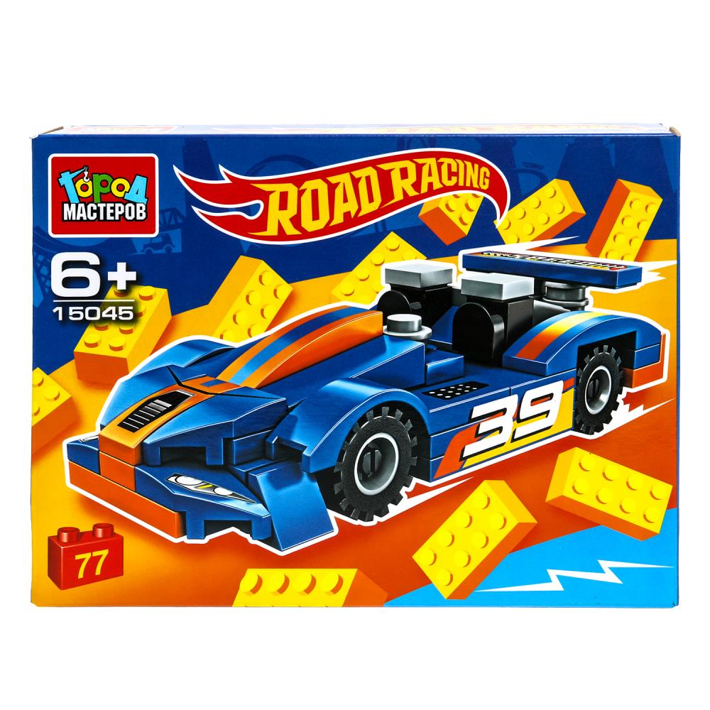 Конструктор "Роад Рейсинг" 77 дет. Город Мастеров 15045-CY