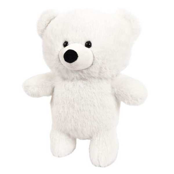 Флэтси Медведь белый, 24см. игрушка мягкая Abtoys M5048