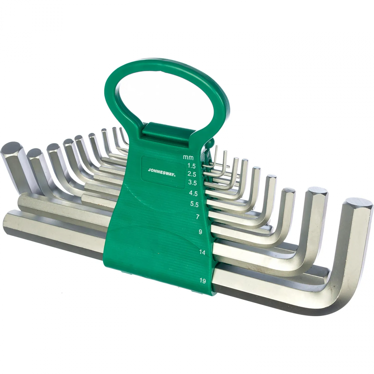 Набор ключей торцевых шестигранных удлиненных, 18 предметов H02MH118S Jonnesway 1775559