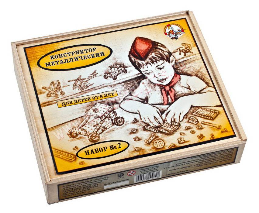 Конструктор металлический №1 дерев. упаковка Тридевятое царство Р38878 980