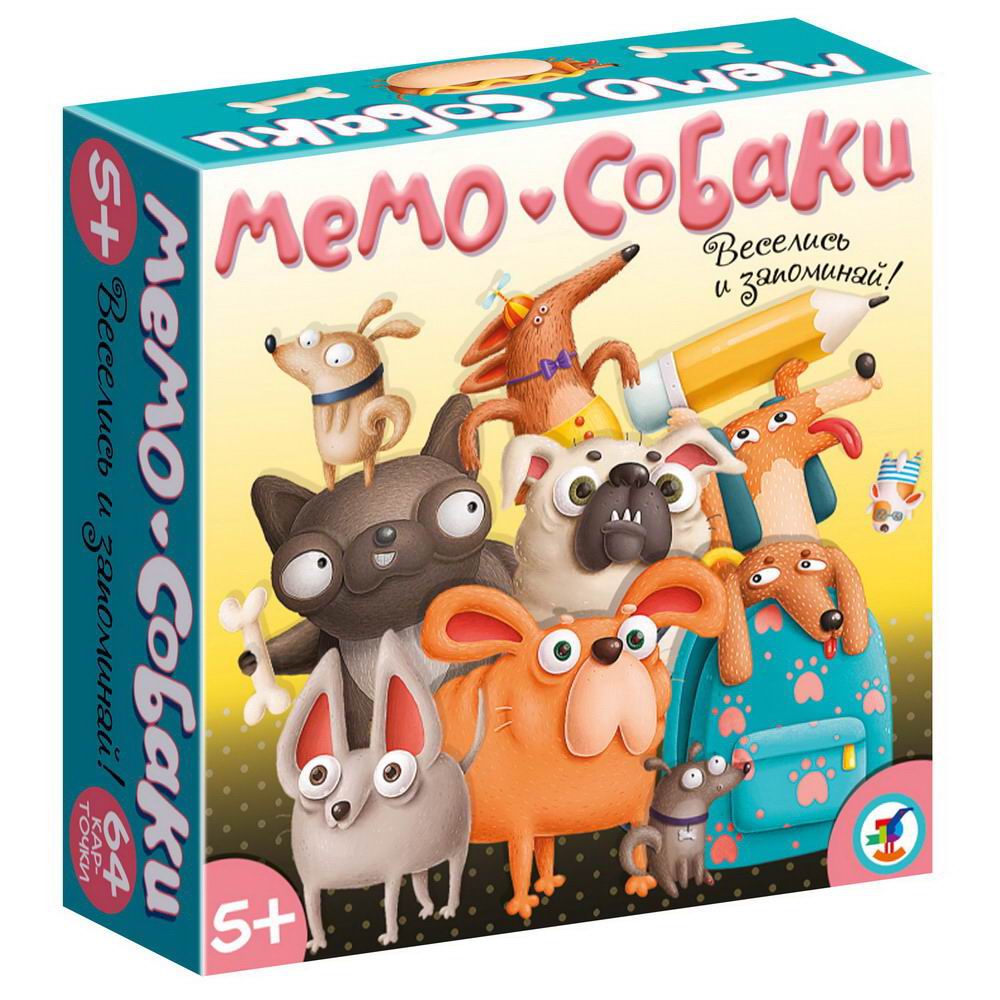 Настольная игра Дрофа-Медиа Мемо Собаки 4244