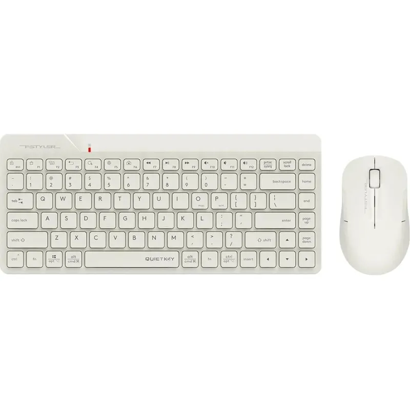 Набор клавиатура+мышь A4Tech Fstyler (FG2200 AIR2 BEIGE)беж. USB беспр.slim 2154962