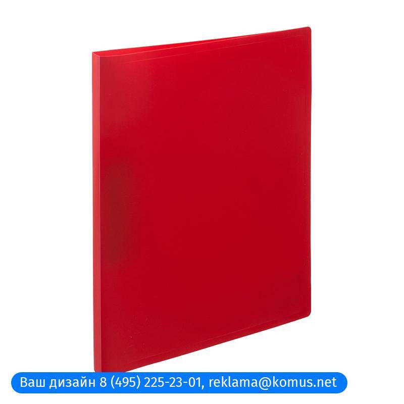 Папка с зажимом Attache Economy A4 0.4 мм красная (до 150 листов) 710169