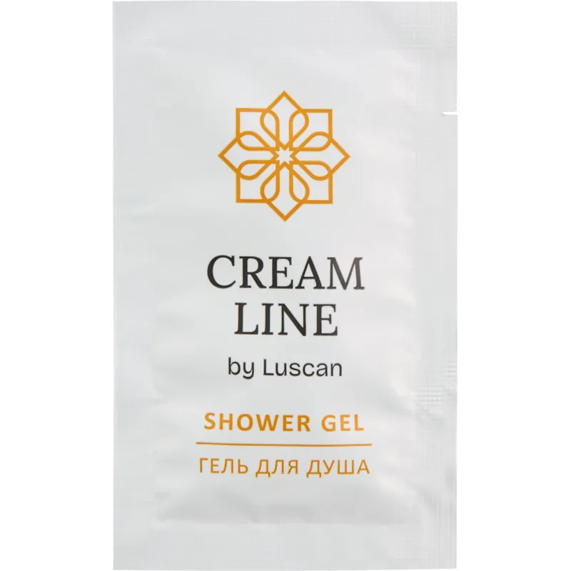 Гель для душа Luscan Cream Line, саше 10мл,500шт/уп 1921135