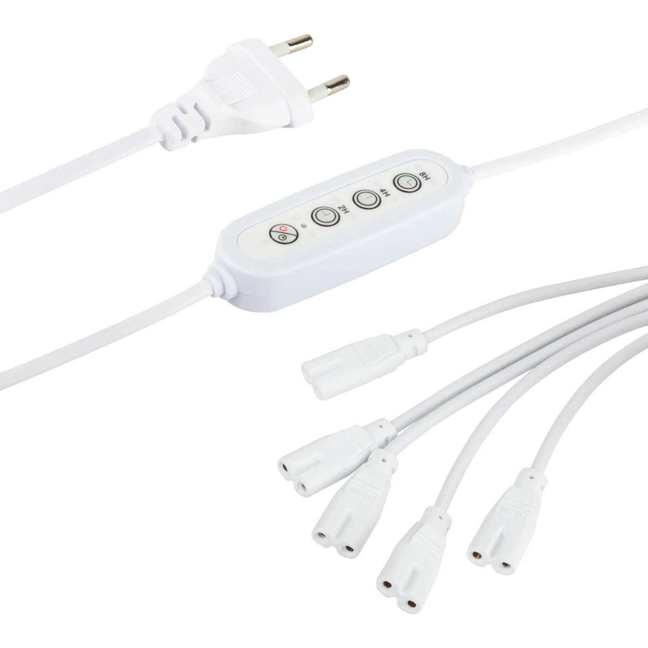 Разветвитель д/светильников ЭРА 5х IEC C7 2pin+timer на 5 т. с тайм. 2 м 2373595 Б0066923