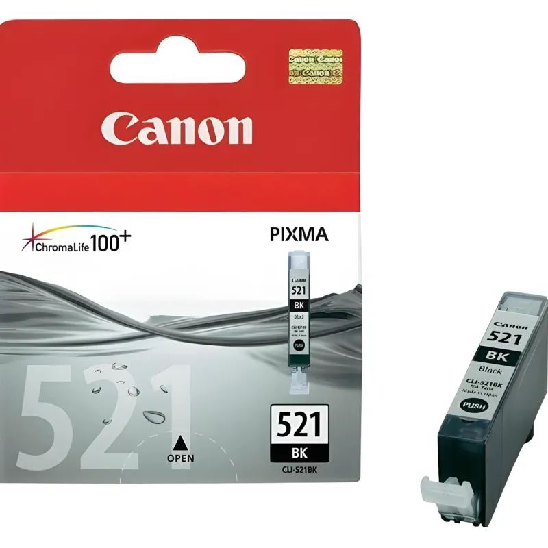 Картридж струйный Canon CLI-521BK (2933B004/001) чер. для PIXMA iP3600/4600 157790