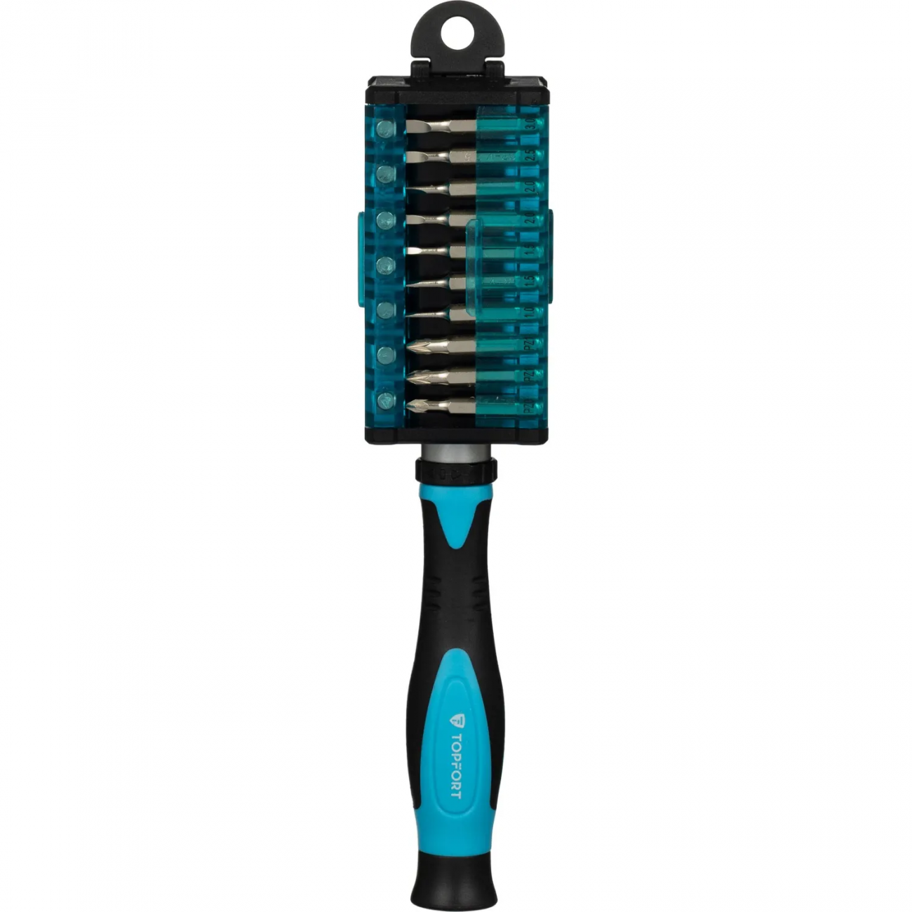 Отвертка Topfort с набором бит, 38 предметов (536338) 2162263 536338