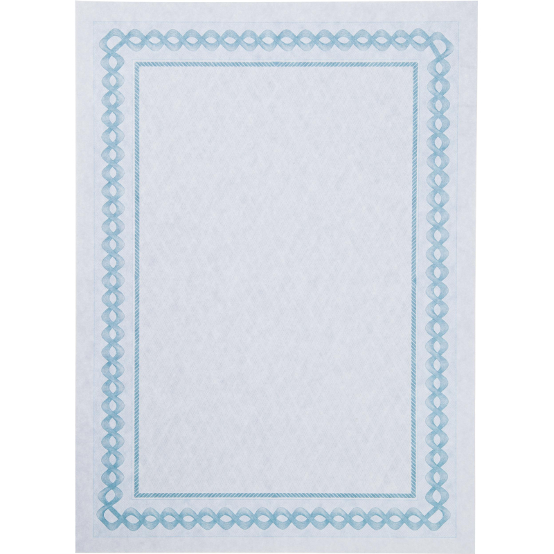 Сертификат-бумага А4 Attache синяя рамка ID4, 25 шт/уп 1796362
