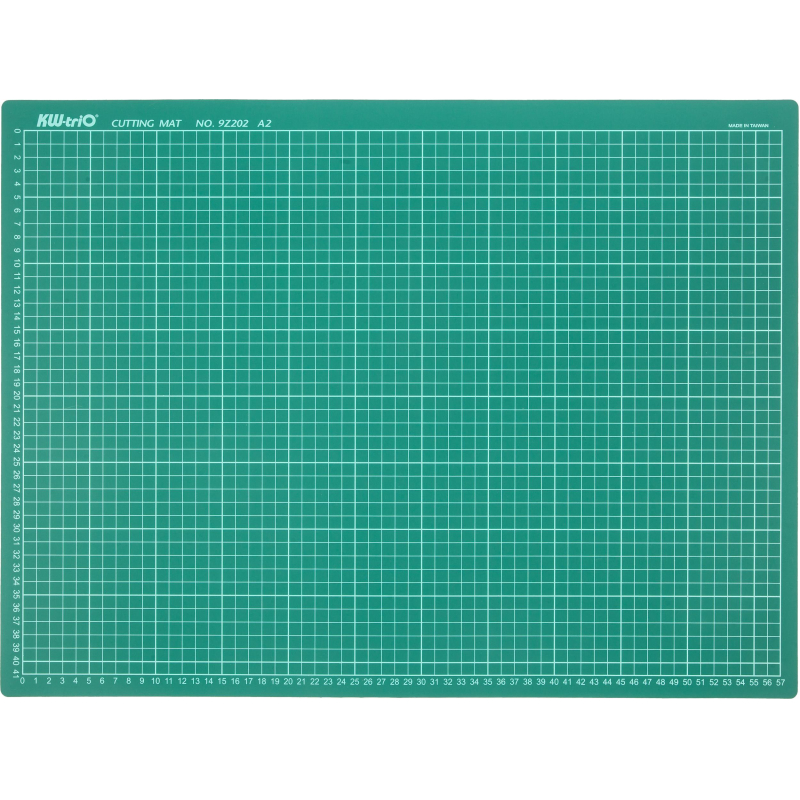 Коврик подкладка для резки Kw-Trio A2 600x450мм зеленый (9Z202) 1688477 811987