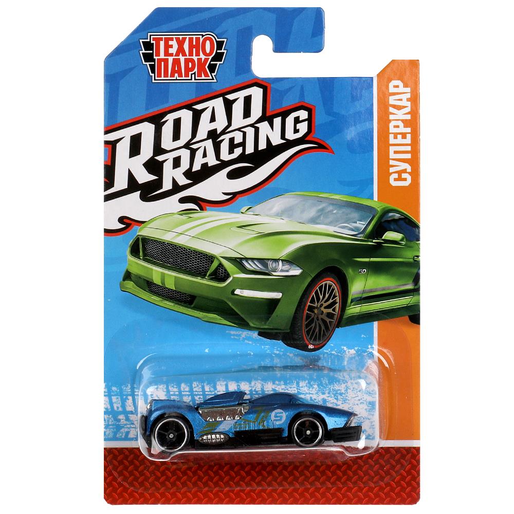 Машина Роад Рейсинг Суперкар 7,5 см. металлическая (в асс) Технопарк RR-7-0002-R-WOD (576)