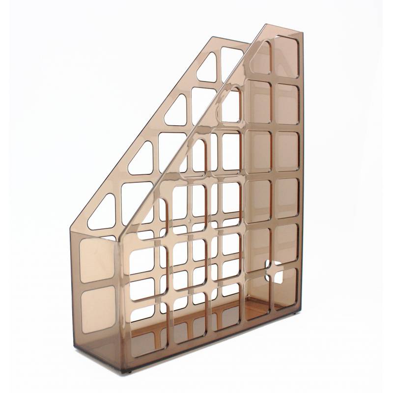 Вертикальный накопитель Attache пластиковый прозрачный тонированный ширина 75 мм 1255289