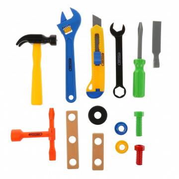 Набор инструментов игрушечных для ремонта, 14 предметов Наша Игрушка 333-4