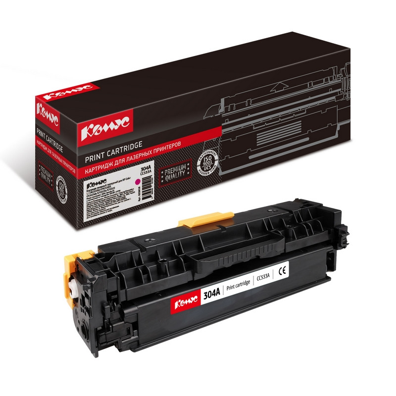 Картридж лазерный Комус 304A CC533A пур. для HP LaserJet CP2025 855818