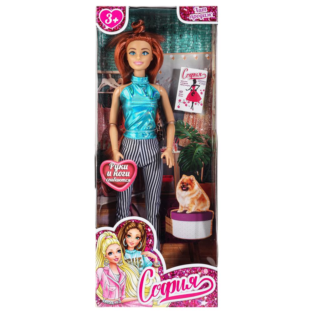 Кукла-модель, 29 см. София, руки и ноги сгибаются Карапуз 66001BOX-C35-S-BB