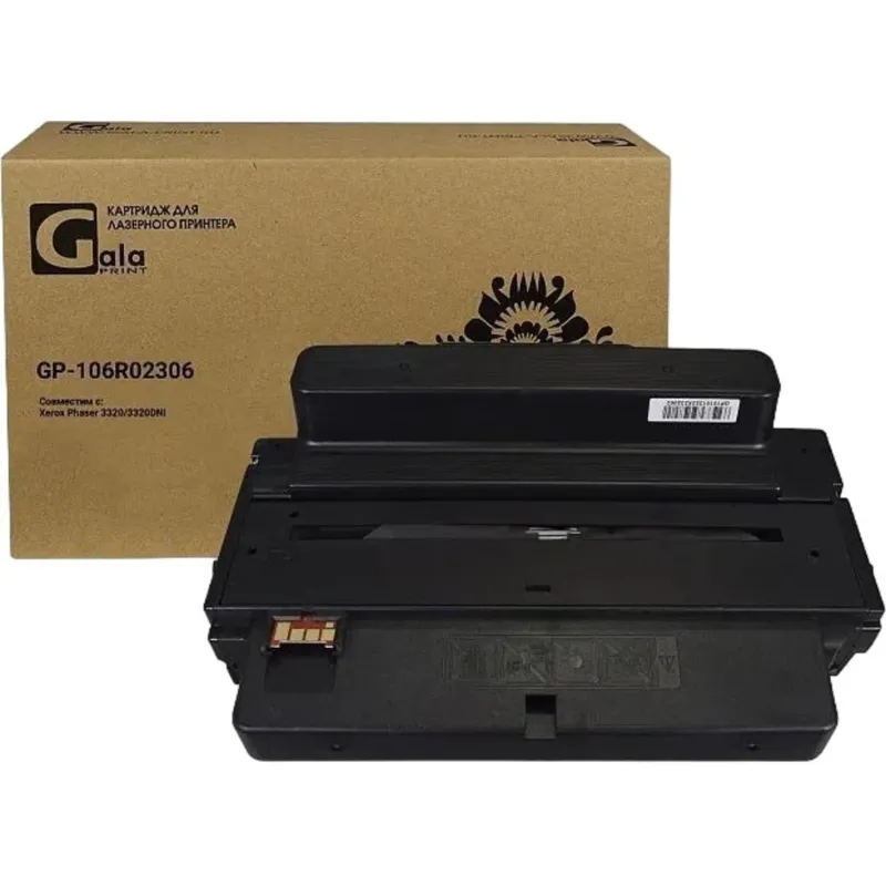 Картридж лазерный GalaPrint 106R02306 чер. пов.емк. для Xerox Ph3320 2007561 GP_106R02306