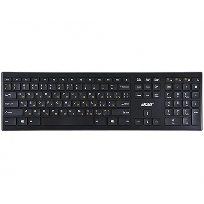 Клавиатура Acer OKR010 Wireless, черный 1341663 ZL.KBDEE.003
