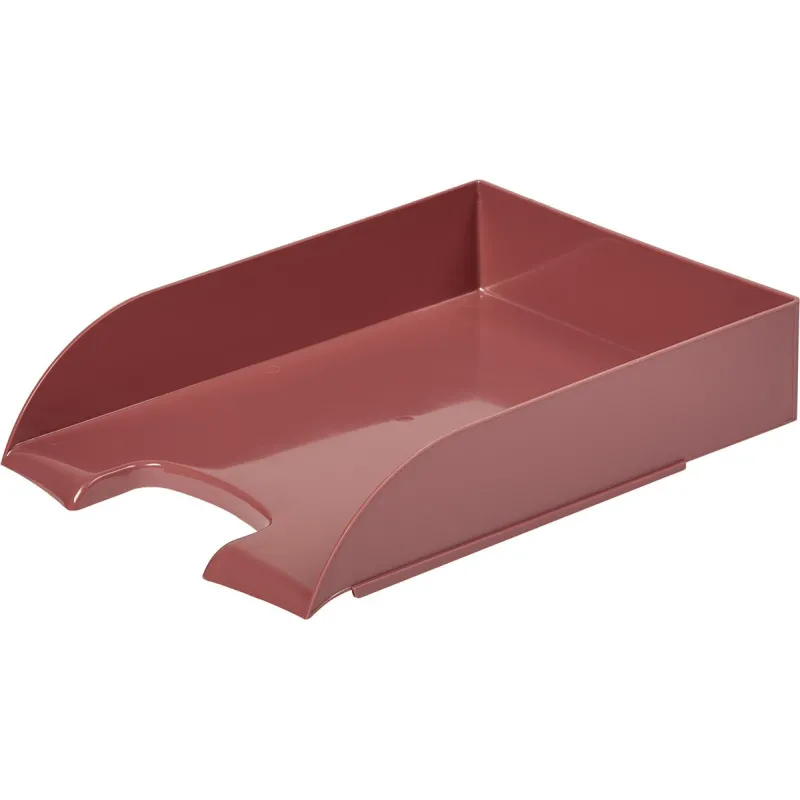 Лоток горизонтальный горизонтальный Комус Ницца бордовы 1210198