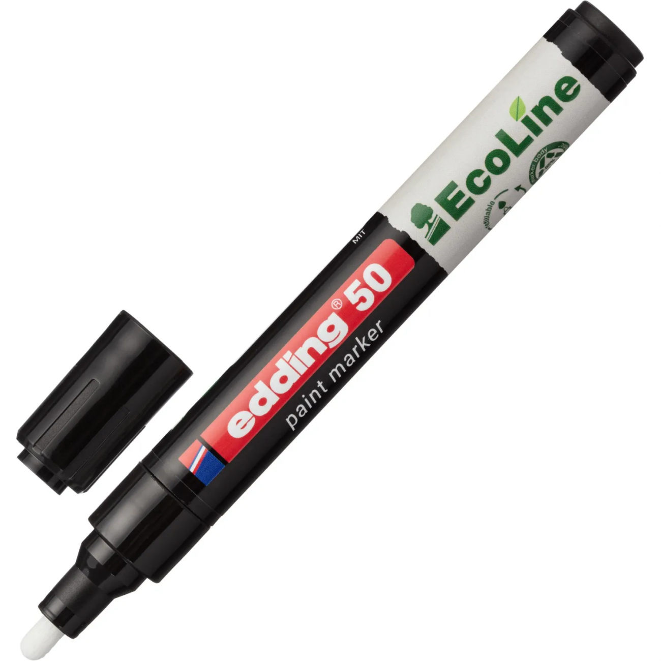 Маркер промышленный лаковый Edding E-50 чёрный 2-3 мм (4-50-001) 2251179