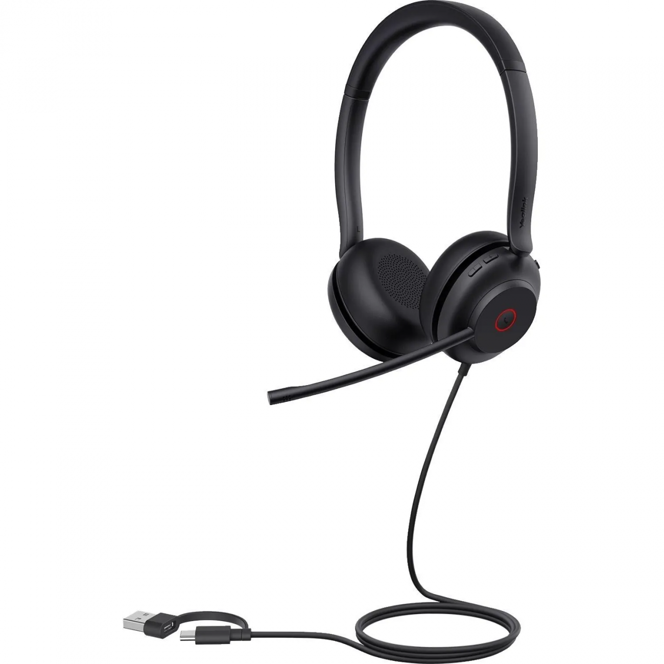 Гарнитура Yealink UH35 dual UC USB-C/A, головная 2300242