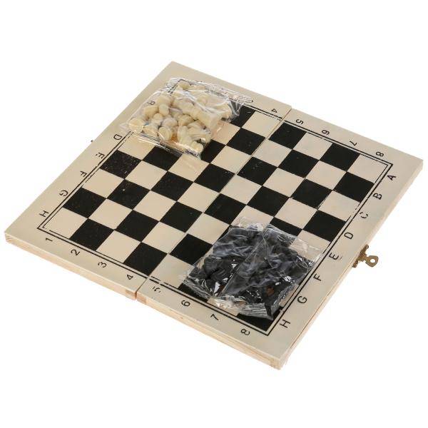 Игра настольная шахматы (Дерево) 23*12см F20514