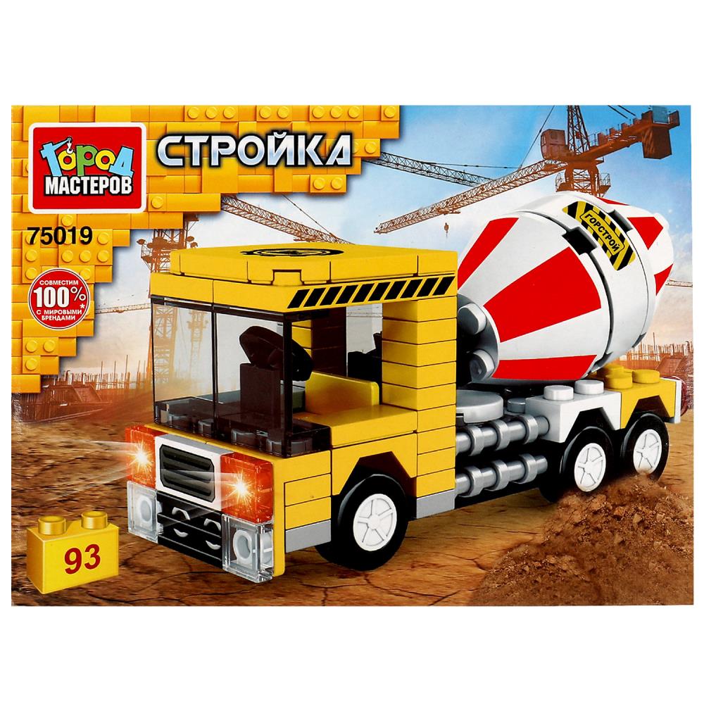 Конструктор Бетономешалка, 93 дет. Город мастеров 75019-PZ