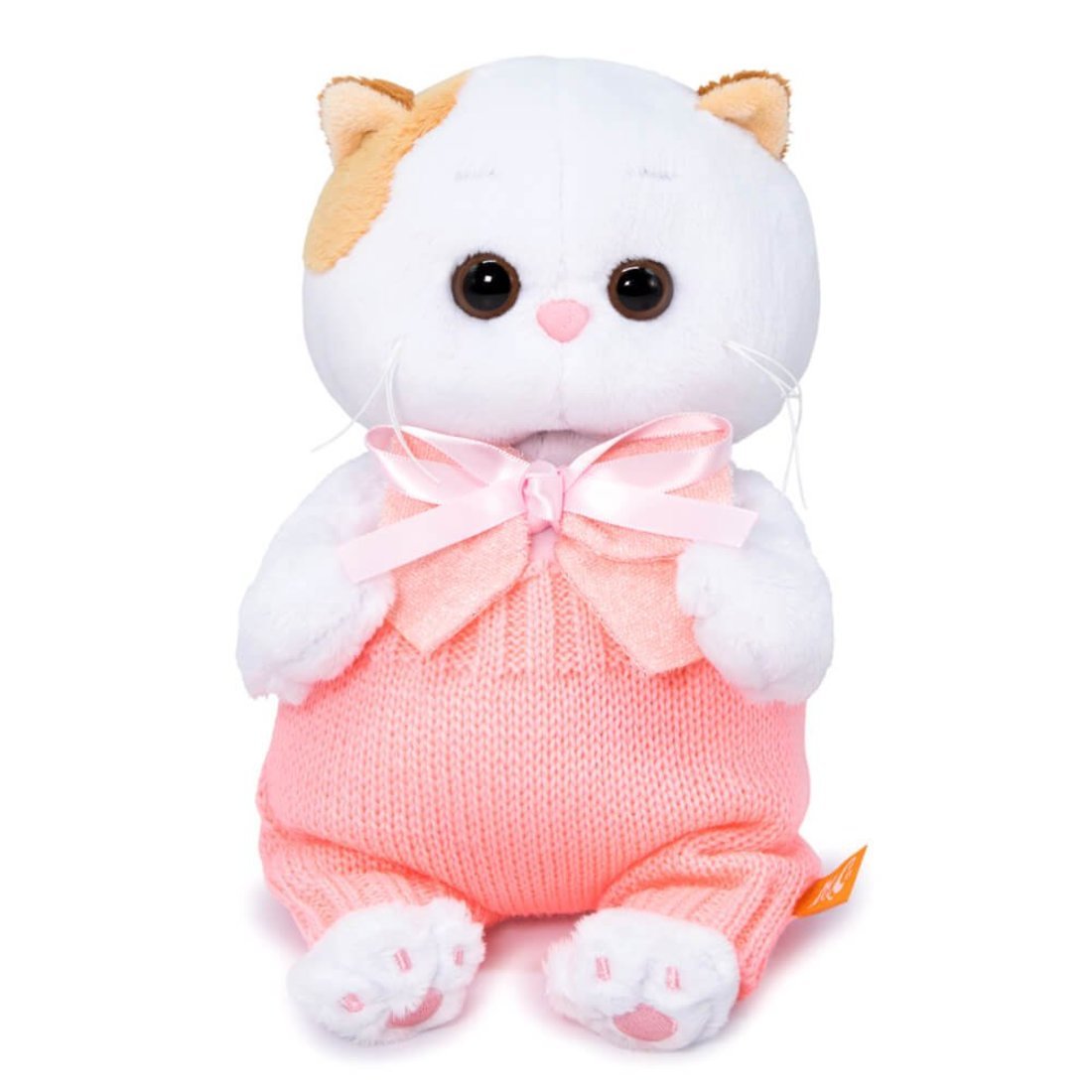 Кошечка Ли-Ли Baby в вязаных штанишках, 20 см. мягкая игрушка BUDI BASA LB-076