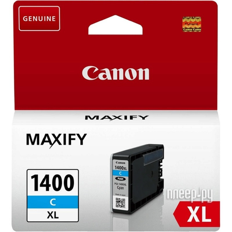 Картридж струйный Canon PGI-1400XL гол. пов. емк. для МВ2040/МВ2340 530374 9202B001