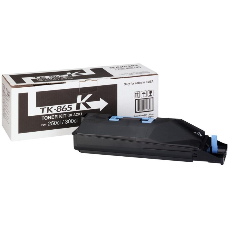 Тонер-картридж Kyocera TK-865K чер. для TASKalfa 250ci/300ci 227719 1T02JZ0EU0