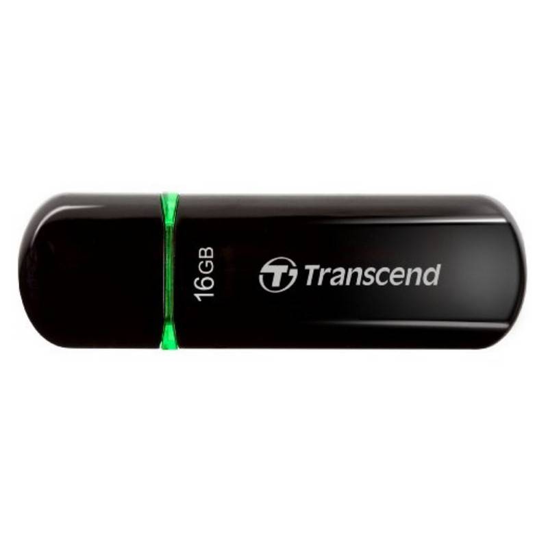 Флеш-память Transcend JetFlash 600, 16Gb, USB 2.0, чер, TS16GJF600 173060