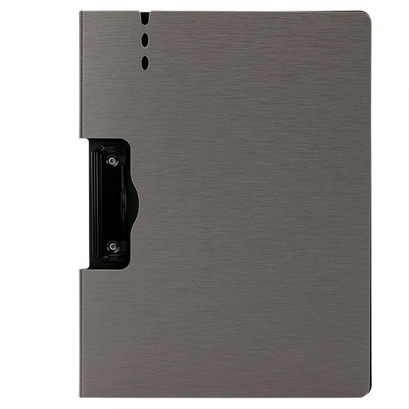 Папка-планшет A4 РР с крышкой темно-серый 64512 Deli 1406416