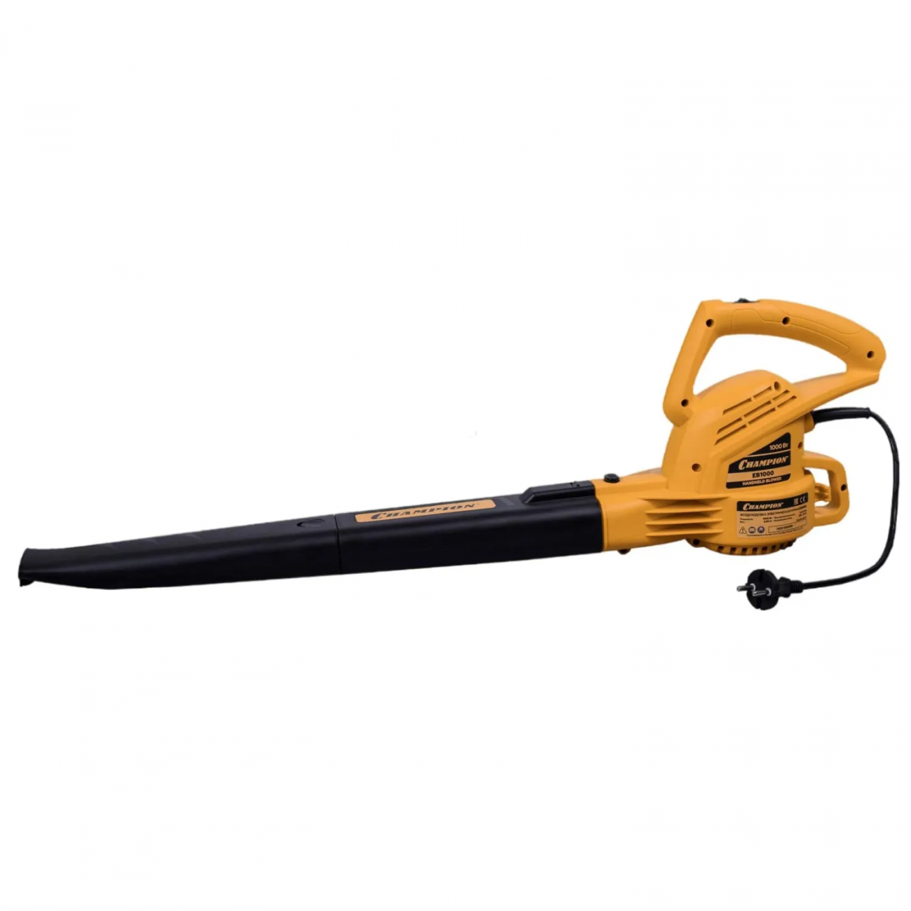 Воздуходув электрический Champion EB1000 (1000 Вт 1,9 кг 264 м³/ч 96 м/с) 1775842