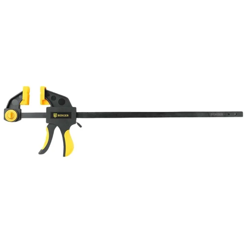 Струбцина быстрозажимная (сжим/разжим) 70x450мм, до 60кг BERGER BG1931 1743574