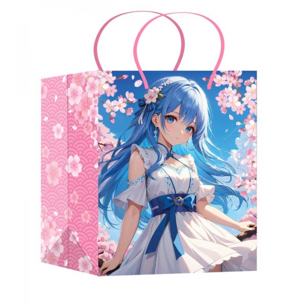 Пакет подарочный размер M, Аниме, глянцевый Чудо праздник PG-124658-ANM1