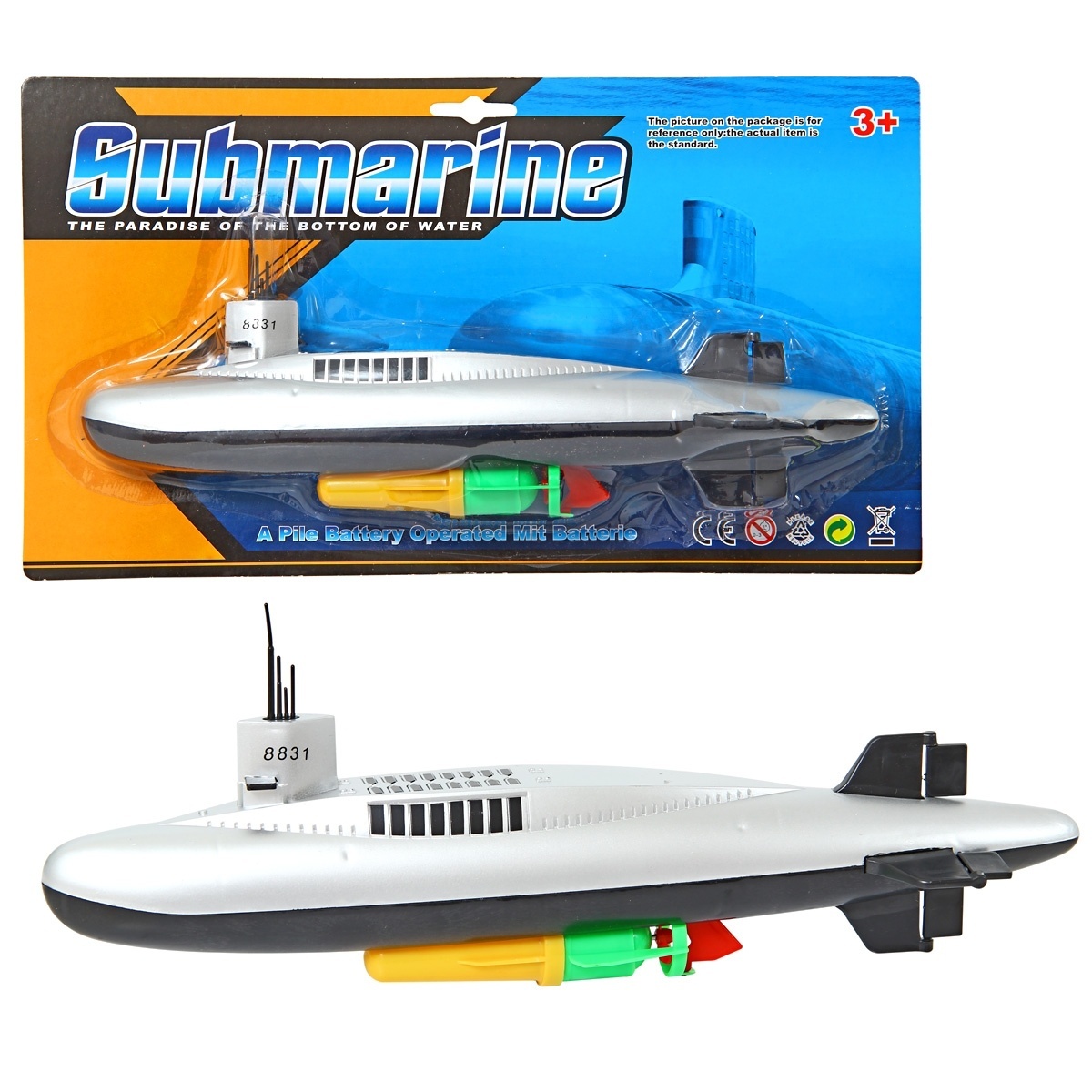 Лодка подводная электрич, 32 см Shantou Gepai 100565298