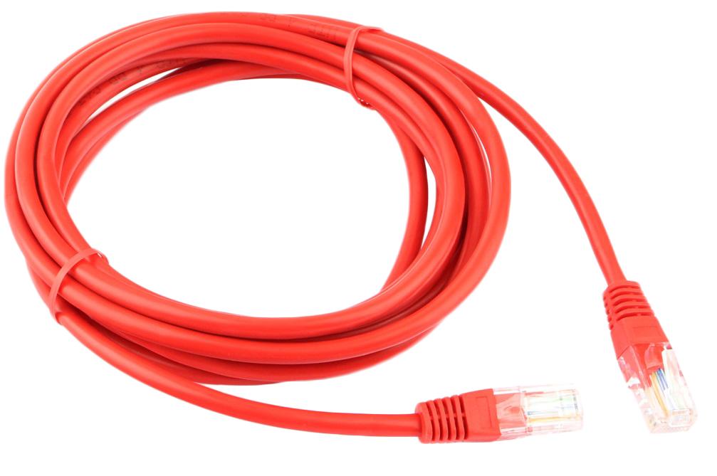 Патч-корд UTP Cablexpert PP6U-1M/R кат.6, 1м, красный 1124806