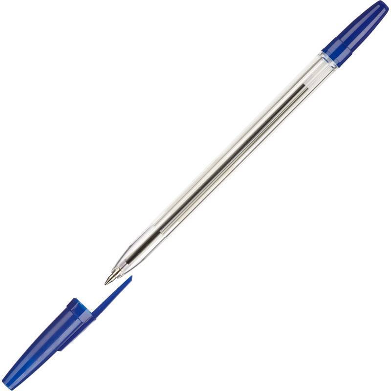 Ручка шариковая Attache Оптима синяя (толщина линии 0.7 мм) 505018