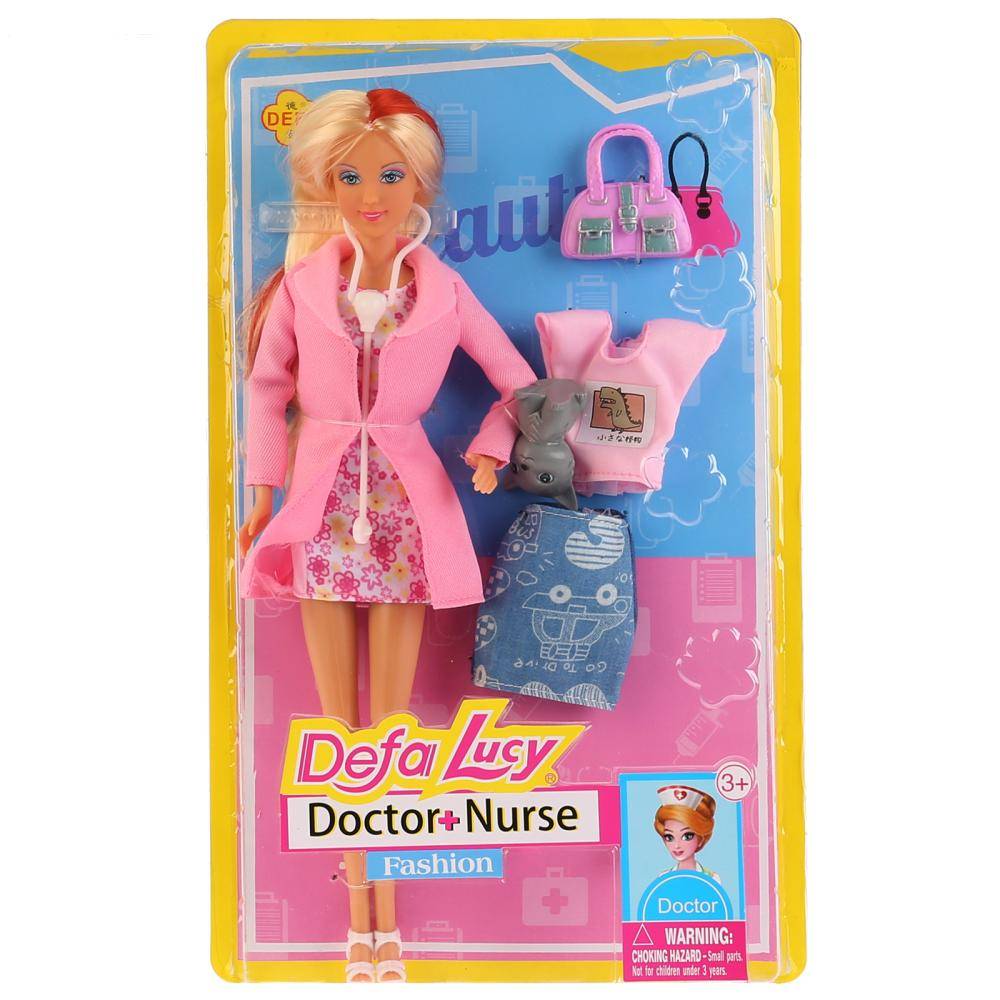 Кукла-доктор с аксессуарами (в асс) Defa Lucy 8403
