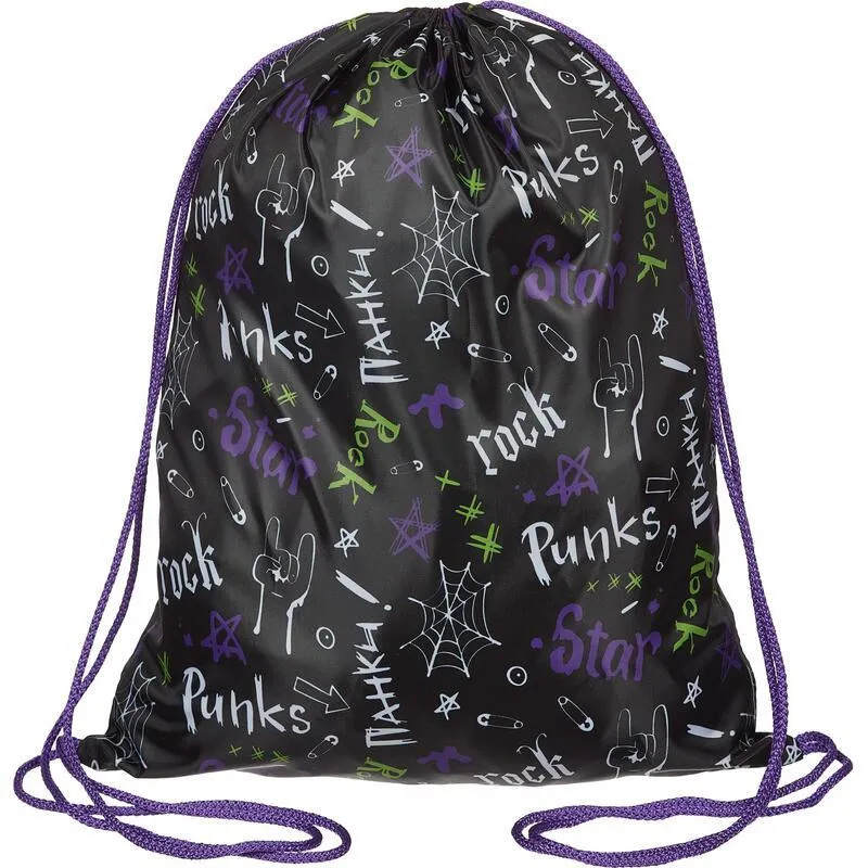 Мешок для обуви РОК без ручек,светоотр,36х47 Комус Класс 1824806