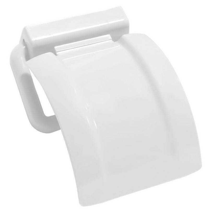 Держатель для туалетной бумаги пластик 220033