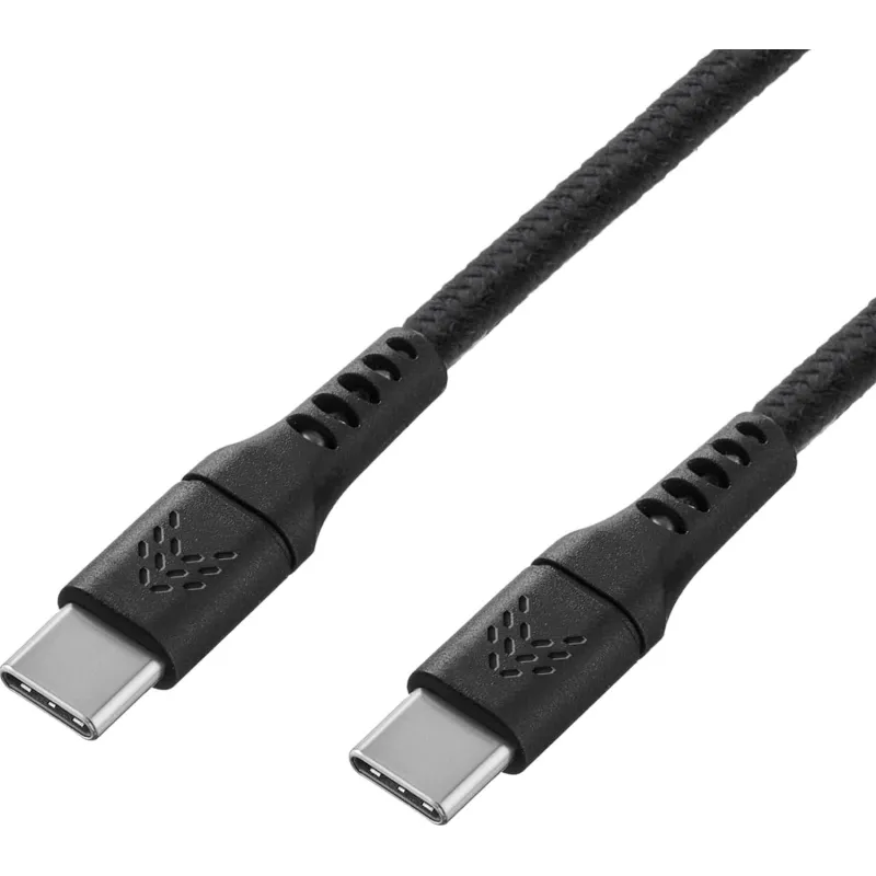 Кабель зарядный Rocket Contact ткан.оплётка USB-C/USB-C 1м(RDC512BL01CT-CC) 2345260
